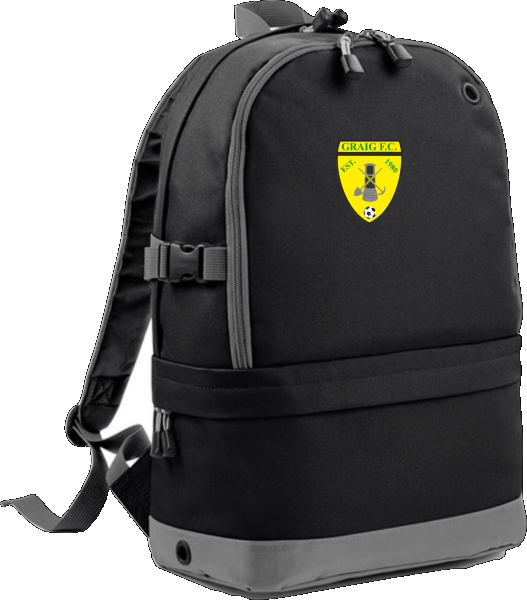 Graig FC Rucksack with Boot Compartment